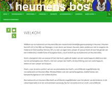 Tablet Screenshot of heumensbos.nl